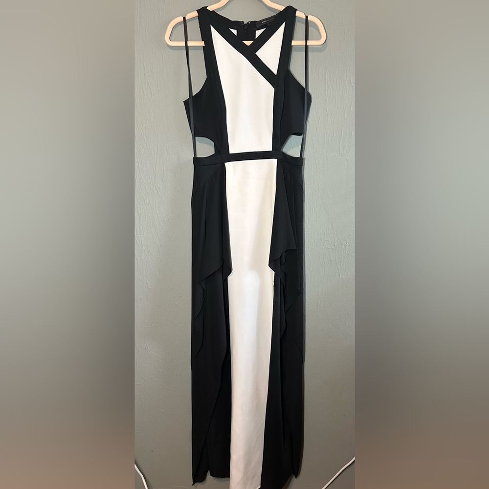 Bcbg Alyssia Color Block Gown Size 4 - image 5